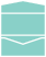 Turquoise<br>Pocket Invitation Style A<br>3 <small>1/16</small> x 6 <small>1/4</small><br>10/pk
