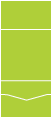 Apple Green<br>Pocket Invitation Style B<br>7 <small>1/8</small> x 7 <small>1/8</small><br>10/pk
