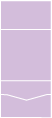 Lavender<br>Pocket Invitation Style B<br>7 <small>1/8</small> x 7 <small>1/8</small><br>10/pk