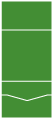 Leaf Green<br>Pocket Invitation Style B<br>7 <small>1/8</small> x 7 <small>1/8</small><br>10/pk