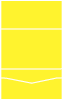 Bright Yellow<br>Pocket Invitation Style B<br>5 <small>3/4</small> x 8 <small>3/4</small><br>10/pk