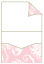 Chrysanthemum Pink/Snow<br>Pocket Invitation Style C<br>4 <small>1/8</small> x 5 <small>1/2</small><br>10/pk