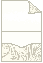 Florence Taupe/Opal<br>Pocket Invitation Style C<br>4 <small>1/8</small> x 5 <small>1/2</small><br>10/pk