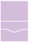 Lavender<br>Pocket Invitation Style C<br>4 <small>1/8</small> x 5 <small>1/2</small><br>10/pk