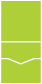 Apple Green<br>Pocket Invitation Style C<br>5 <small>3/4</small> x 5 <small>3/4</small><br>10/pk