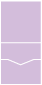 Lavender<br>Pocket Invitation Style C<br>5 <small>3/4</small> x 5 <small>3/4</small><br>10/pk