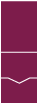 Burgundy Linen<br>Pocket Invitation Style C<br>5 <small>1/8</small> x 7 <small>1/8</small><br>10/pk