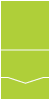 Apple Green<br>Pocket Invitation Style C<br>7 x 7<br>10/pk