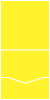 Bright Yellow<br>Pocket Invitation Style C<br>7 x 7<br>10/pk