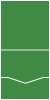 Holiday Green<br>Pocket Invitation Style C<br>7 x 7<br>10/pk