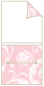 Chrysanthemum Pink/Snow<br>Pocket Invitation Style D<br>5 <small>3/4</small> x 5 <small>3/4</small><br>10/pk