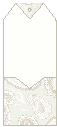 Paisley Taupe/Opal<br>Tag Invitation<br>3 <small>7/8</small> x 9<br>10/pk