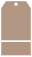 Taupe Brown<br>Tag Invitation<br>3 x 5 <small>1/2</small><br>10/pk
