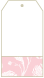 Chrysanthemum Pink/Snow<br>Tag Invitation<br>3 <small>5/8</small> x 7<br>10/pk