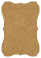 Natural Kraft Bracket Card 4 1/2 x 6 1/4 - 25/Pk