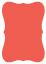 Coral Bracket Card 4 1/2 x 6 1/4 - 25/Pk