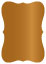 Cognac Bracket Card 4 1/2 x 6 1/4 - 25/Pk