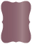 Ruby Bracket Card 4 1/2 x 6 1/4 - 25/Pk