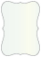 Metallic Aquamarine Bracket Card 4 1/2 x 6 1/4 - 25/Pk