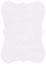 Linen Solar White Bracket Card 4 1/2 x 6 1/4 - 25/Pk