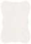 Linen Natural White Bracket Card 4 1/2 x 6 1/4 - 25/Pk