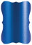 Blue Silk Bracket Card 4 1/2 x 6 1/4 - 25/Pk