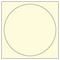 Crest Baronial Ivory Imprintable Circle Card 4 3/4 Inch - 25/Pk