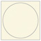 Milkweed Imprintable Circle Card 4 3/4 Inch - 25/Pk