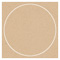 Desert Storm Imprintable Circle Card 4 3/4 Inch - 25/Pk
