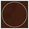 Coco Imprintable Circle Card 4 3/4 Inch - 25/Pk