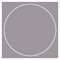 Pewter Imprintable Circle Card 4 3/4 Inch - 25/Pk