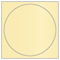 Caramel Imprintable Circle Card 4 3/4 Inch - 25/Pk