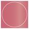 Azalea Imprintable Circle Card 4 3/4 Inch - 25/Pk