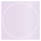 Alpine Imprintable Circle Card 4 3/4 Inch - 25/Pk