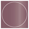 Ruby Imprintable Circle Card 4 3/4 Inch - 25/Pk