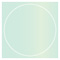 Lagoon Imprintable Circle Card 4 3/4 Inch - 25/Pk
