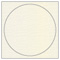 Natural White Pearl Imprintable Circle Card 4 3/4 Inch - 25/Pk