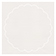 Linen Natural White Imprintable Scallop Circle Card 4 1/2 Inch - 25/Pk
