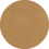 Natural Kraft Circle Card 3 Inch - 25/Pk