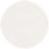 Linen Natural White Circle Card 3 Inch - 25/Pk