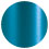 Teal Silk Circle Card 3 Inch - 25/Pk