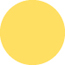 Lemon Drop Circle Card 4 3/4 Inch - 25/Pk