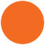 Lava Circle Card 4 3/4 Inch - 25/Pk