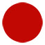 Firecracker Red Circle Card 4 3/4 Inch - 25/Pk