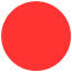 Rouge Circle Card 4 3/4 Inch - 25/Pk
