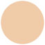 Latte Circle Card 4 3/4 Inch - 25/Pk