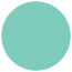 South Beach Circle Card 4 3/4 Inch - 25/Pk