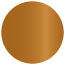 Cognac Circle Card 4 3/4 Inch - 25/Pk