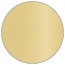 Gold Pearl Circle Card 4 3/4 Inch - 25/Pk
