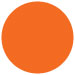 Lava Circle Card 5 3/4 Inch - 25/Pk